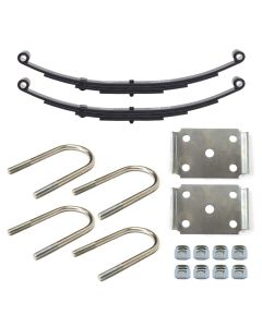 Ensemble de ressorts 3,6K à 2 yeux 4L 25 1/4" x 1 3/4" pour tube 3" avec quinc.