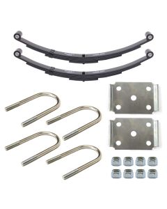 Ensemble de ressorts 4K à 2 yeux 4L 26" x 1 3/4" pour tube 3" avec quinc.