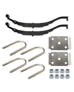 Ensemble de ressorts 7K à glissière 5L 25 1/2" x 2" pour tube 3" bushing 5/8" avec quinc.