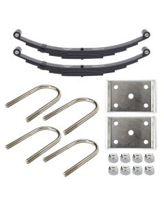 Ensemble de ressorts 6K à 2 yeux 5L 25 1/4" x 1 3/4" M.H. pour tube 3 1/2" avec quinc.