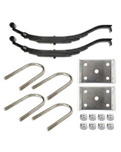 Ensemble de ressorts 7K à glissière 5L 25 1/2" x 2" pour tube 3 1/2" avec quinc.