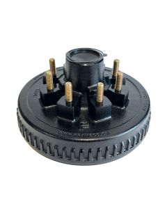 Tambour 12" x 2" 8 goujons 9/16" B.C. 6,5" 7K graissé et assemblé seul FRAMECO