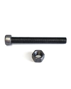 Boulon de centre de ressort de 3/8"-24 x 3" et écrou