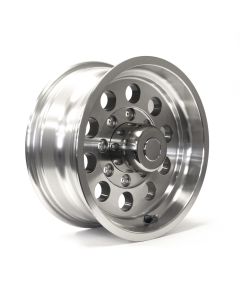 Jante 16" x 6" 8 trous 3960 lbs aluminium modulaire et centre de roue