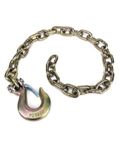 Chaîne de sécurité 3/8" x 40" 1 crochet à loquet 26,4K RAM