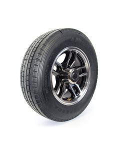 Pneu radial 235/80R16 14 plis LRG 4080 lbs Westlake et jante 16" 8 trous aluminium noir Osprey