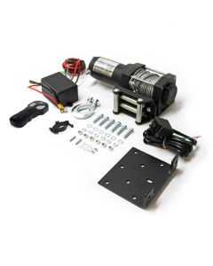 Treuil électrique 3K pour VTT télécommande avec et sans-fil (câble en acier 30')