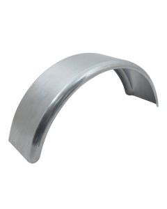 Aile simple 8" x 28" galvanisée 16 GA ronde (jante 13")