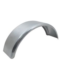 Aile simple 9" x 29 1/2" galvanisée 16 GA ronde (jante 14")