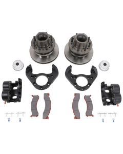 Ensemble de freins à disque (2) 12K avec retrofits vers essieu AL-KO 12K mis à niveau DBC-2250