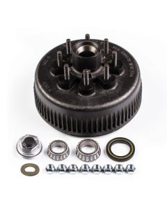 Tambour 12 1/4" x 3 3/8" 8 goujons 5/8" B.C. 6,5" 8K bain d'huile complet FRAMECO