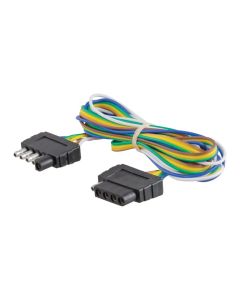 Connecteur plat 5 brins et fils 72" (remorque et auto) CURT