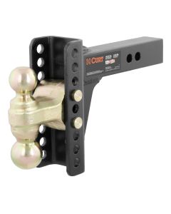 Barre d'accouplement de 2" x 2" ajustable 14K pour boule 2" et 2 5/16" CURT