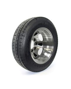 Pneu radial 235/80R16 14 plis LRG 4080 lbs Westlake et jante 16" 8 trous aluminium double