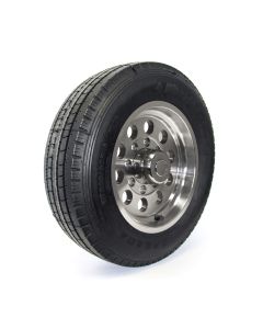 Pneu radial 235/80R16 14 plis LRG 4080 lbs Westlake et jante 16" 8 trous modulaire aluminium