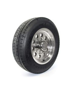 Pneu radial 235/85R16 14 plis LRG 4400 lbs Westlake et jante 16" 8 trous modulaire aluminium