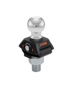 Boule amortisseur rockerball 2 5/16" x 3" 12K tige 1-1/4" x 2-7/8" emballée CURT