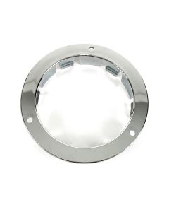 Contour de 4" chrome en plastique