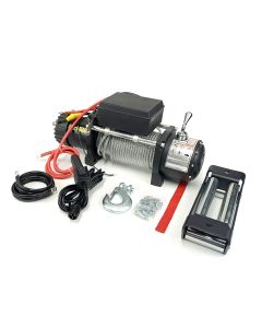 Treuil électrique 9,5K télécommande avec fil (câble en acier 92')