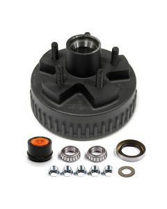 Tambour de 7" x 1 3/4" à 5 goujons 1/2" B.C. 4,5" 2K hydraulique cône 1" à graisse complet DEXTER