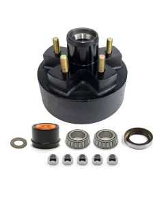 Tambour de 7" x 1 1/4" à 5 goujons 1/2" B.C. 4,5" 2K électrique cône 1" à graisse complet FRAMECO