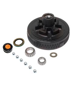 Tambour de 12" x 2" à 6 goujons 1/2" B.C. 5,5" 6K à graisse complet DEXTER