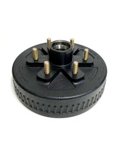 Tambour de 10" x 2 1/4" à 6 goujons 1/2" B.C. 5,5" 3,5K à graisse seul FRAMECO