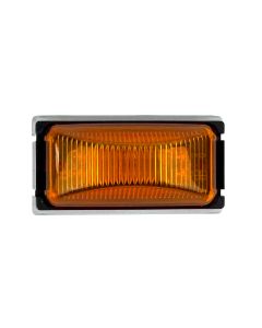 Lumière de gabarit LED de 2" x 1" ambre 3 diodes