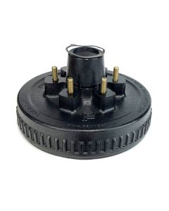 Tambour 12" x 2" 6 goujons 1/2" B.C. 5,5" 6K assemblé et graissé seul FRAMECO