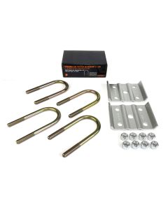 Ensemble de fixation de ressort 2" pour essieu 3,5K tube 2 3/8" (en boîte) FRAMECO