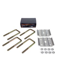 Ensemble de fixation de ressort 1 3/4" pour essieu 2K pour tube carré (en boîte) FRAMECO