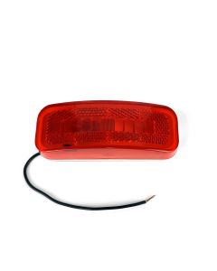 Lumière de gabarit inc. 4" x 1 1/2" rouge (sans support)