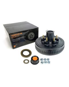 Tambour de 12" x 2" à 6 goujons 1/2" B.C. 5,5" 6K graissé et assemblé complet (en boîte) FRAMECO