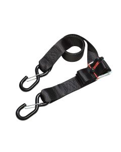 Courroie à cam de 2" x 6' crochet en S et clip de rétention 833 lbs (2) MASTER LOCK