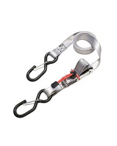Courroie à cam de 1" x 6' crochet en S et clip de rétention 400 lbs (2) MASTER LOCK