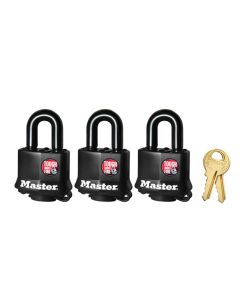 Cadenas résistant aux intempéries de 1 9/16" large (3)