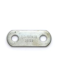 Lien mobile de 2 1/4" x 1/4" court en zinc