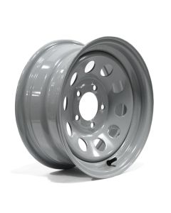 Jante 14" x 6" 5 trous 2040 lbs modulaire grise