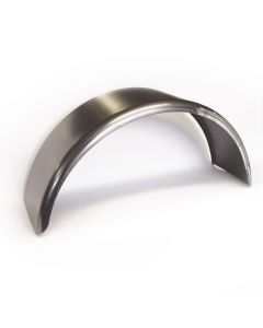 Aile simple 9" x 29 1/2" en acier 16 GA galvanisable (jante 14")