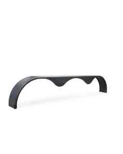 Aile triple 10 3/4" x 108" en acier strié 14 GA (jante 16")