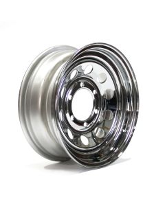 Jante 15" x 6" 6 trous 2830 lbs chrome