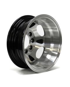 Jante 16" x 5 3/4" 8 trous 3960 lbs aluminium double