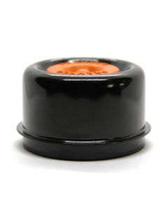 Bouchon anti-poussière noir et caoutchouc orange E-Z Lube pour maison mobile FRAMECO