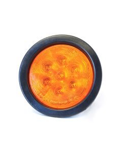 Lumière de position LED de 4" ambre 7 diodes
