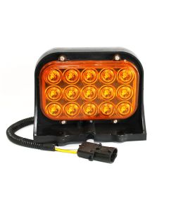 Lumière de position LED 2 faces 6" x 4 1/2" ambre 30 diodes