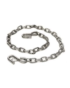 Chaîne de sécurité de 3/16" x 48" 2 crochets à loquet 3,2K RAM