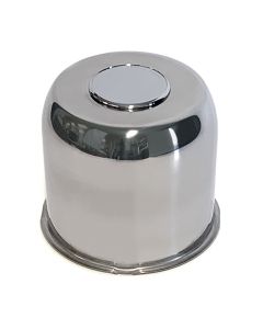 Centre de roue 8 trous chrome pilot 4 7/8"