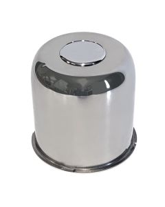 Centre de roue 8 trous chrome pilot 5 1/8"