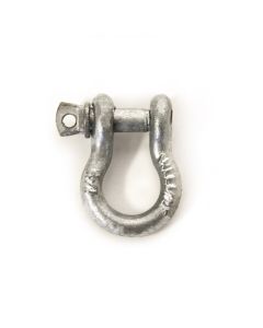 Manille à goupille galvanisée de 1/4" 1102 lbs