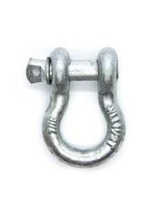 Manille à goupille galvanisée de 7/16" 3306 lbs